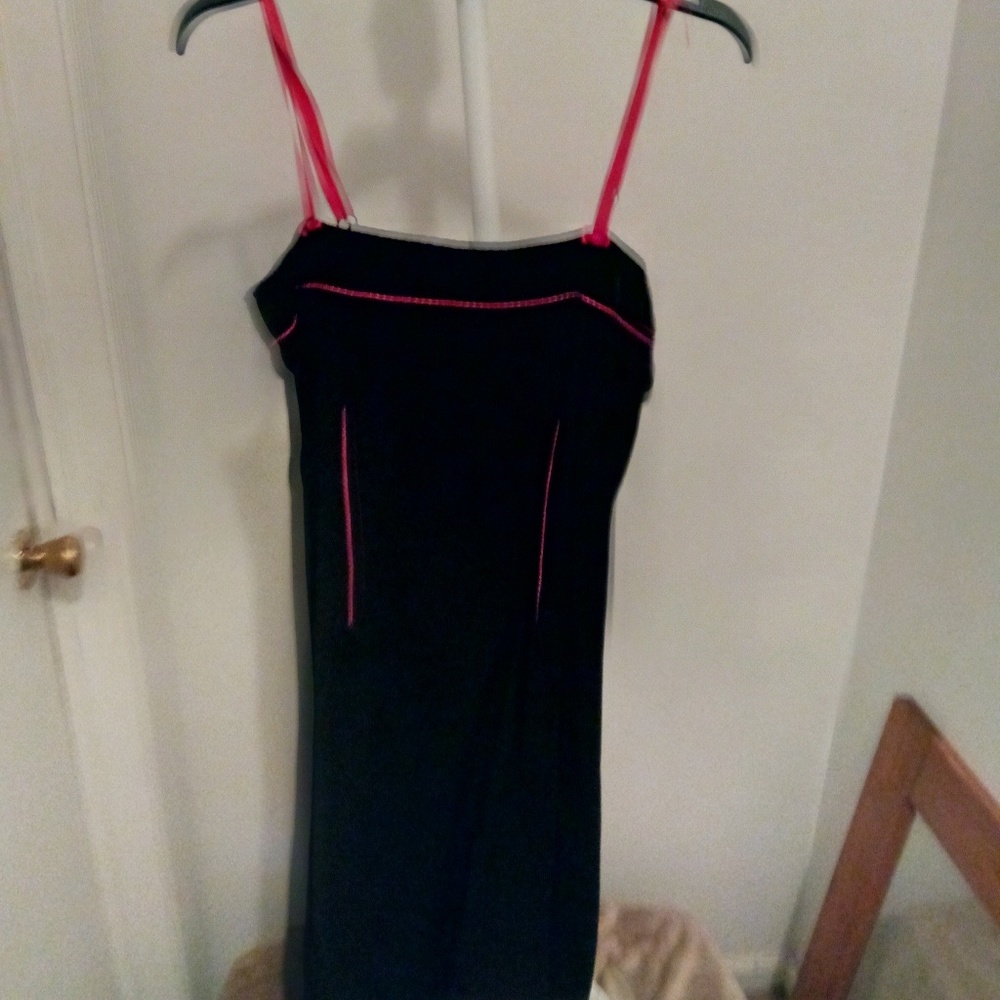Hot topic red and black dress polka dot